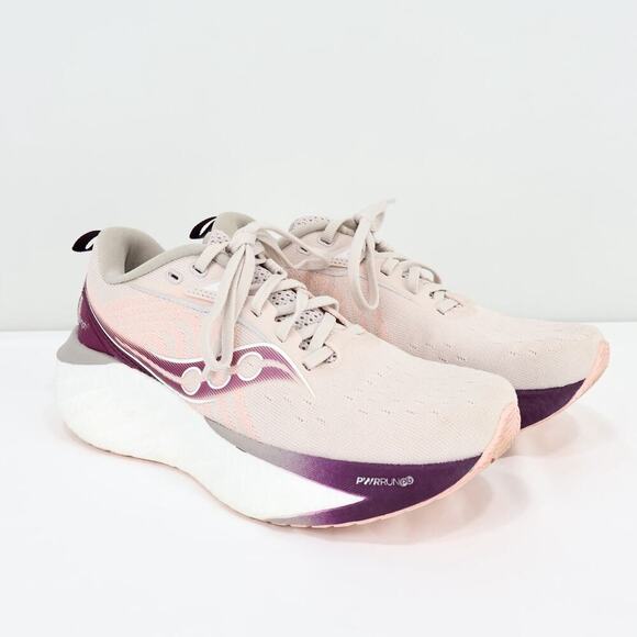 Saucony Women's Triumph 22 Running Shoe Moon Eggplant Size 6.5 - Picture 1 of 13